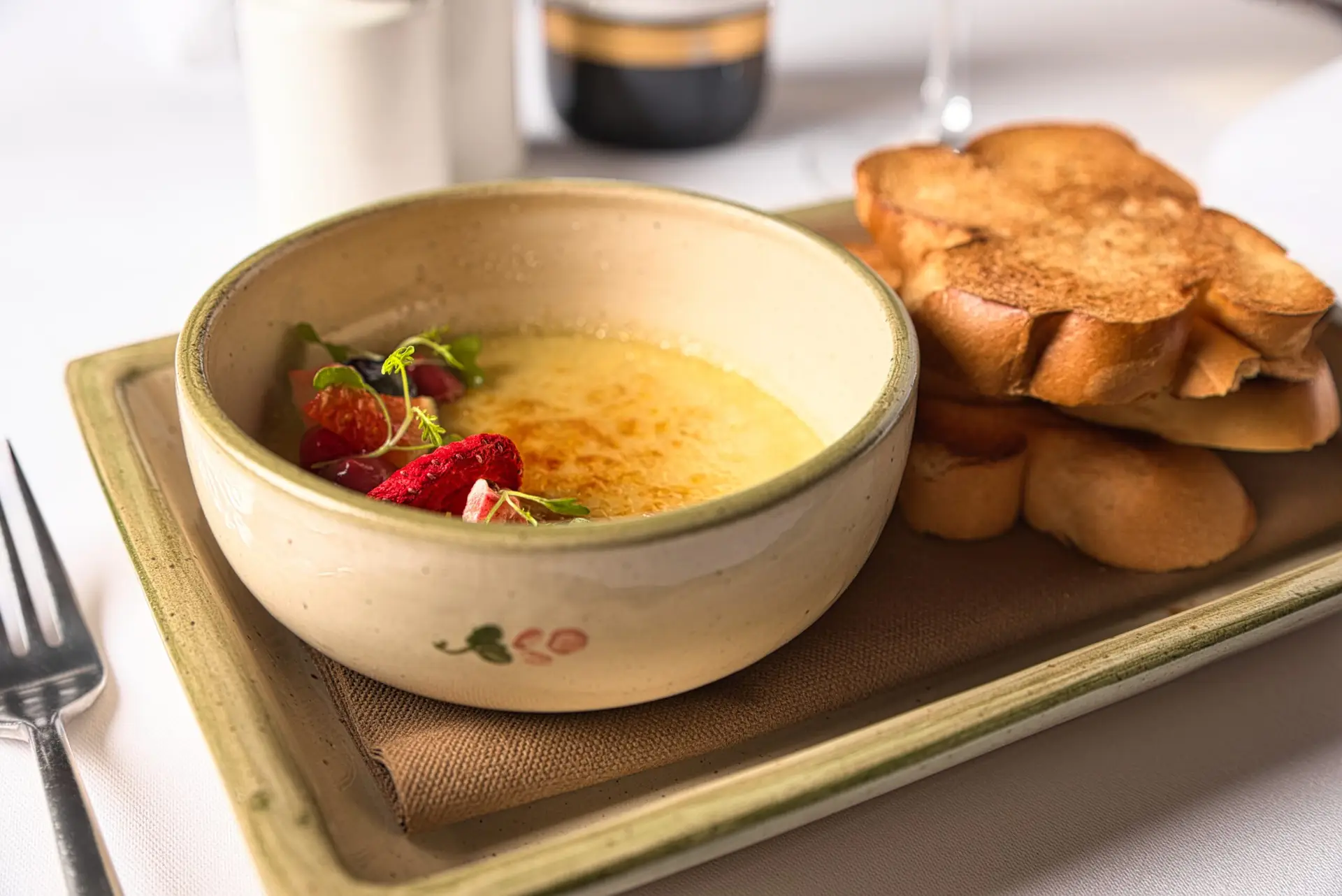 kacsamáj brulee - Mikszáth étterem